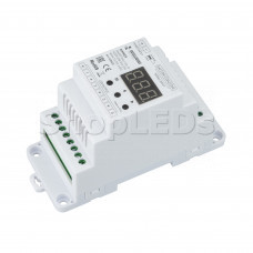 INTELLIGENT ARLIGHT Диммер SMART-DALI-104-62-ADDR-DIM-DT6-DIN White (12-24V, 4x5A) (IARL, IP20 Пластик, 5 лет)